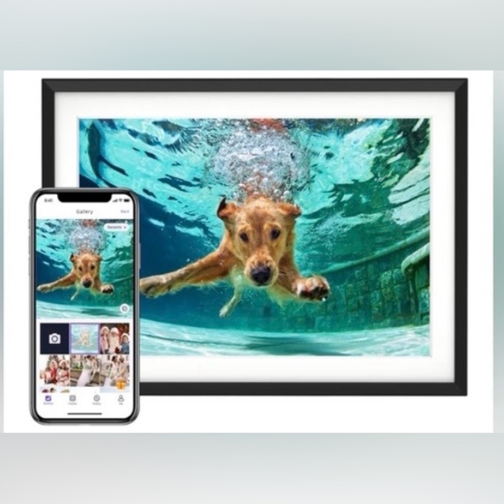 Euphro 10.1" Canvas Digital Frame